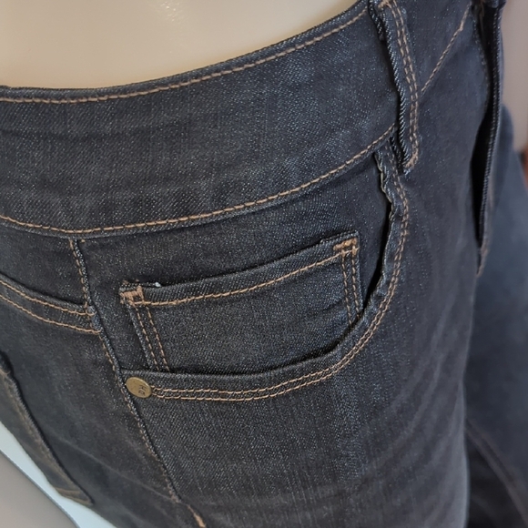 Denver Hayes Black Flare Wide Leg Jeans - Picture 4 of 14